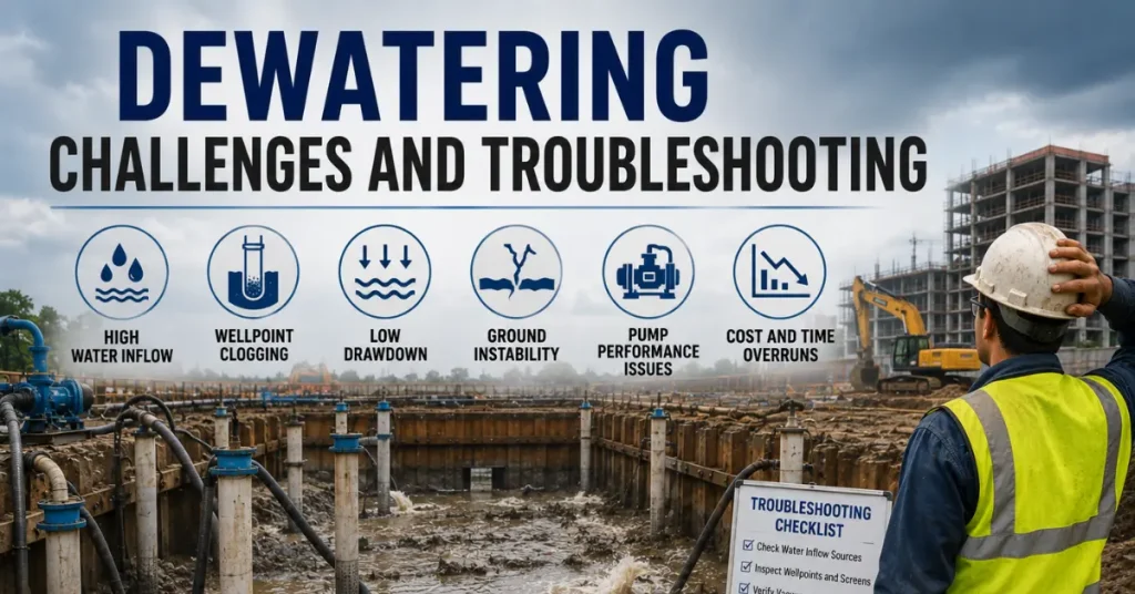 Dewatering Challenges, Risks, and Troubleshooting Solutions