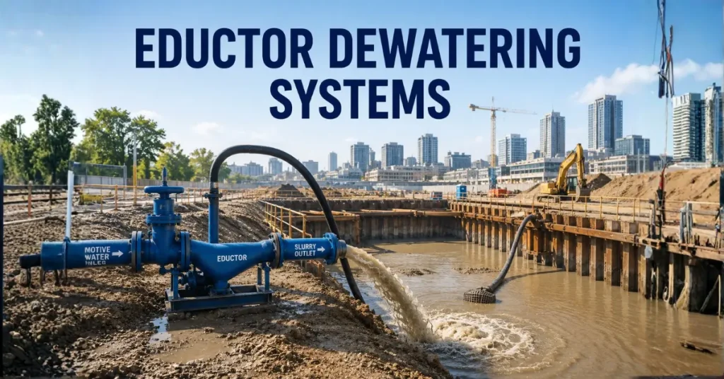 Eductor Dewatering Systems